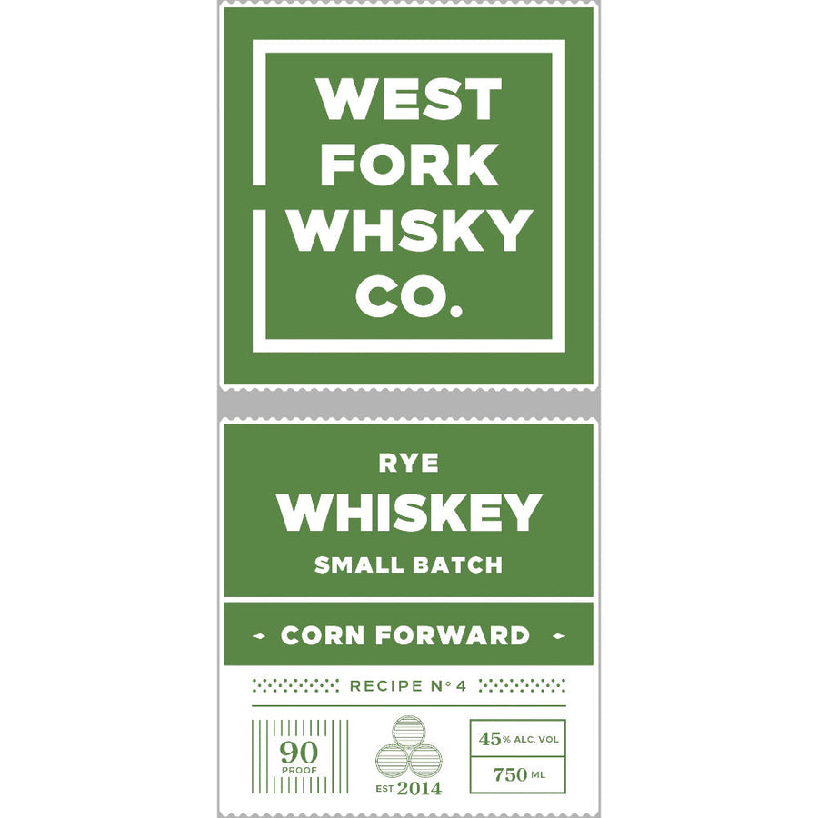 West Fork Corn Forward Rye Whiskey - Goro's Liquor