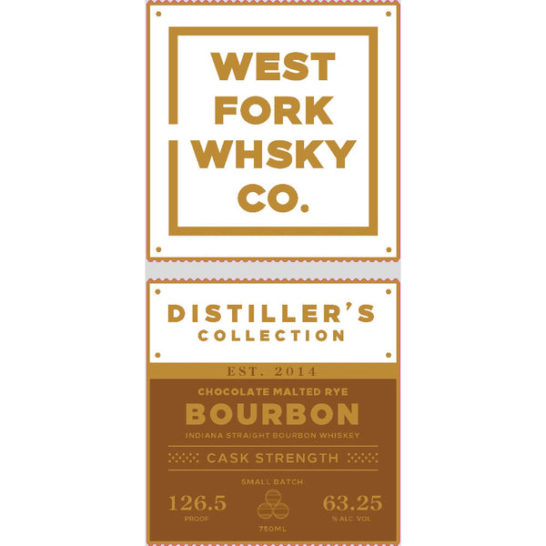 West Fork Distiller’s Collection Chocolate Malted Rye Bourbon - Goro's Liquor