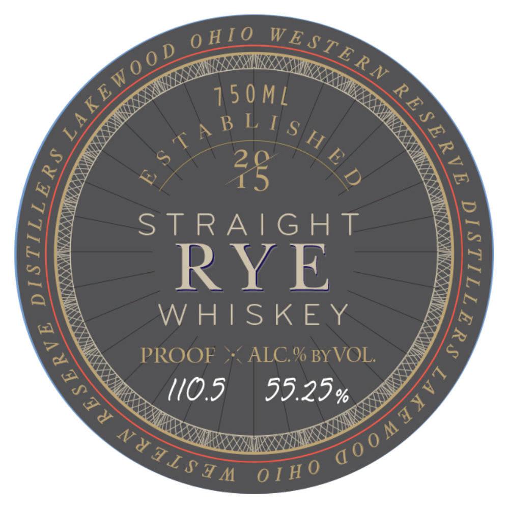 Western Reserve 6 Year Old Barrel Proof Straight Rye - Goro's Liquor