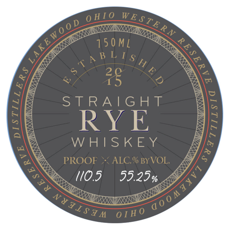 Western Reserve 6 Year Old Barrel Proof Straight Rye - Goro's Liquor