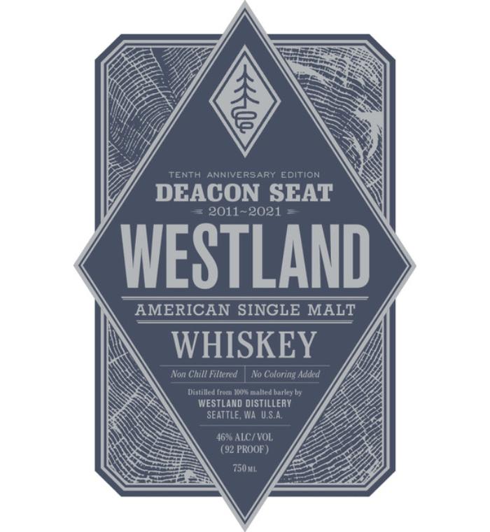 Westland Deacon Seat Tenth Anniversary Edition - Goro's Liquor