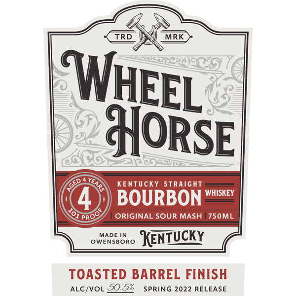 Wheel Horse 4 Year Old Toasted Barrel Finish Bourbon - Goro's Liquor