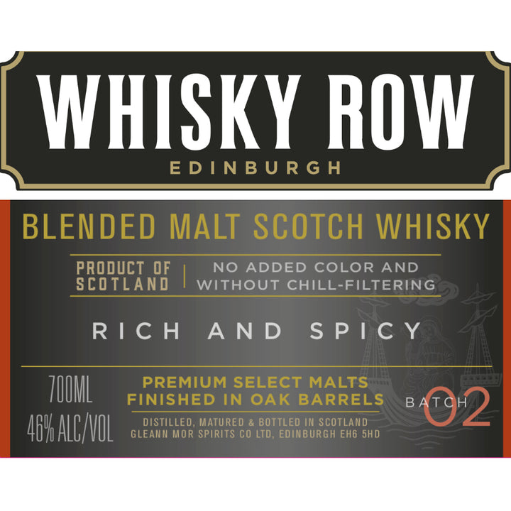 Whisky Row Rich and Spicy Batch 02 - Goro's Liquor