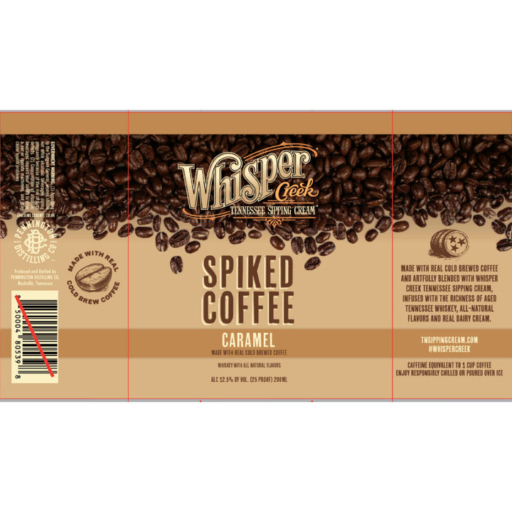 Whisper Creek Spiked Coffee Caramel - Goro's Liquor