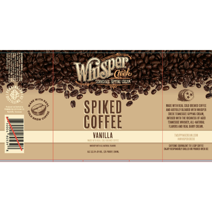 Whisper Creek Spiked Coffee Vanilla - Goro's Liquor