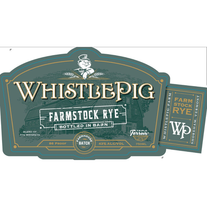 WhistlePig Farmstock Rye Bottled in Barn - Goro's Liquor