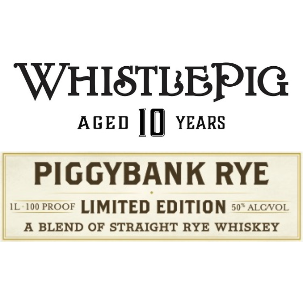 WhistlePig PiggyBank 10 Year Old Rye - Goro's Liquor