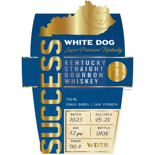 White Dog Success Bourbon - Goro's Liquor