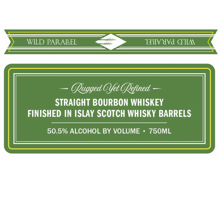 Wild Parallel Rugged Yet Refined Straight Bourbon Finished In Islay Scotch Barrels - Goro's Liquor