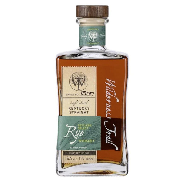 Wilderness Trail Single Barrel Rye Bourbon Wilderness Trail 