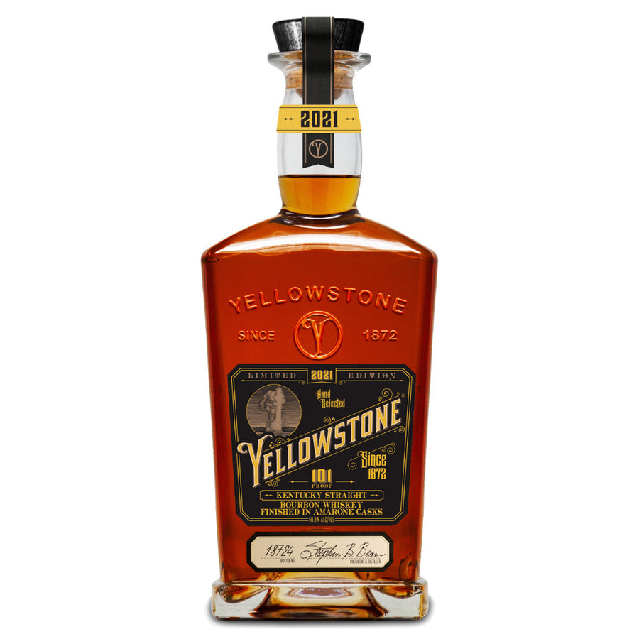 Yellowstone 101 Proof Limited Edition 2021 Finished In Amarone Barrels - Goro's Liquor