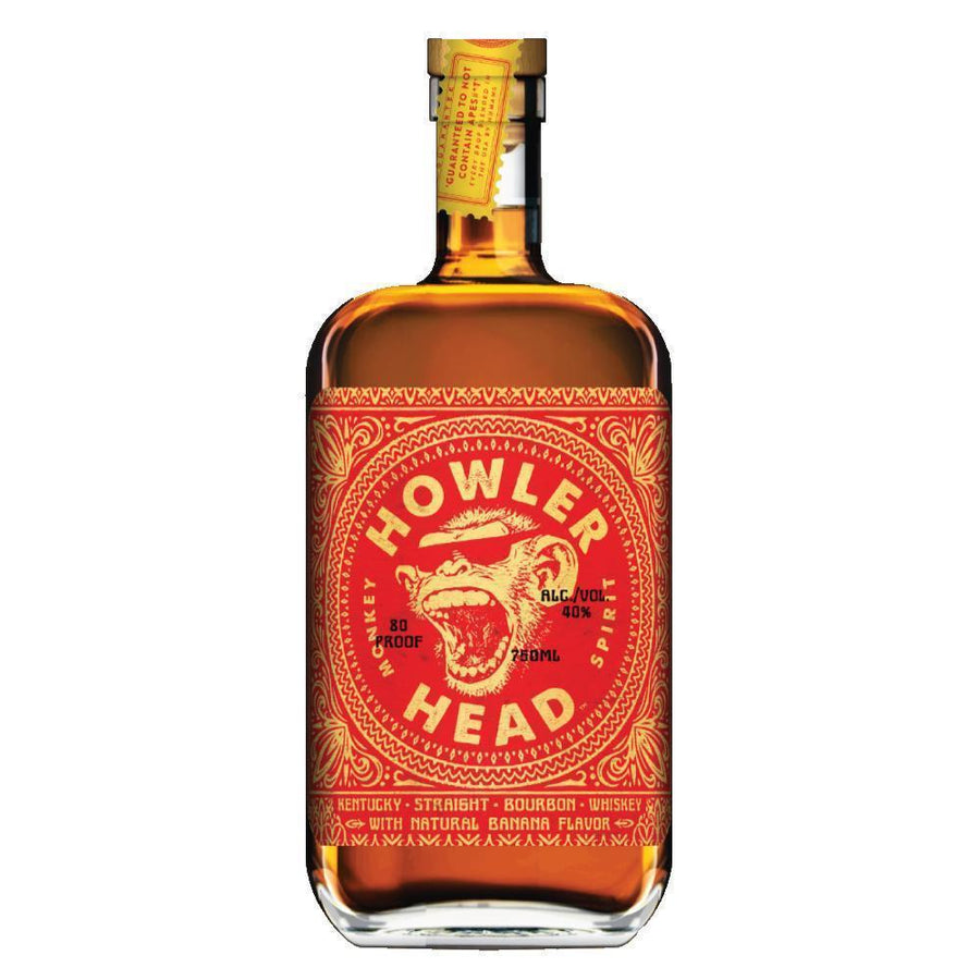 Howler Head Banana Infused Kentucky Straight Bourbon Whiskey Bourbon Howler Head 