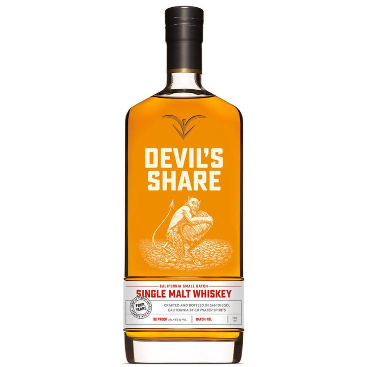 Cutwater Spirits Devil's Share Single Malt Whiskey - Goro's Liquor