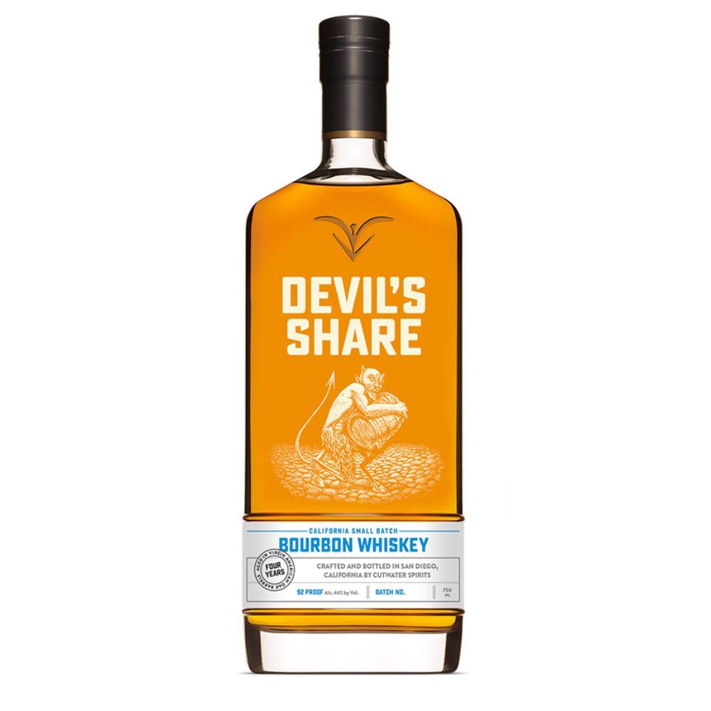 Cutwater Spirits Devil's Share Bourbon - Goro's Liquor