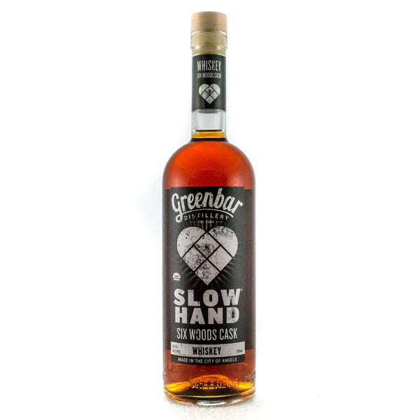 Slow Hand Six Woods Cask Organic Whiskey American Whiskey Greenbar Distillery 