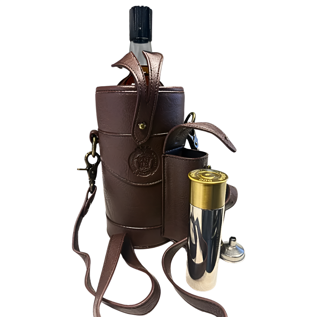 Doc Holliday 13 Year Kentucky Bourbon Hunter Bag W/Bullet Flask