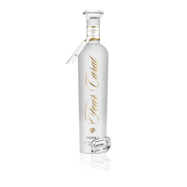 Four Carat Vodka Collectors Edition With Diamond Cut Closure - Goro's Liquor