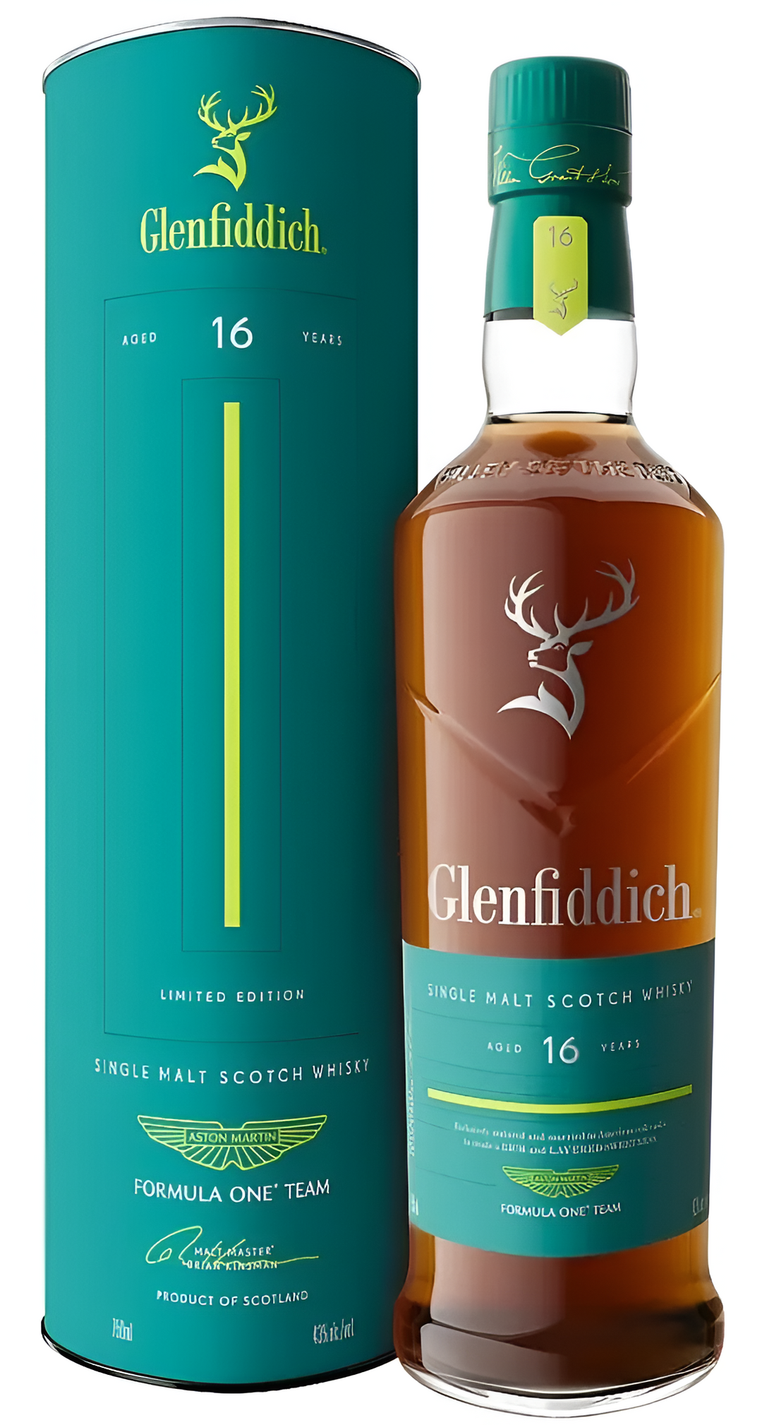 Glenfiddich 16 Year Aston Martin Formula One Edition Single Malt Scotch Whisky