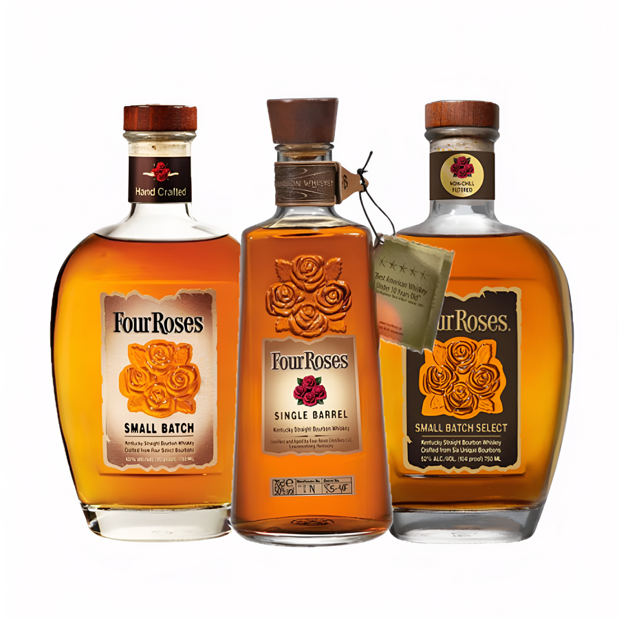 4 Roses Small Batch Select Four Roses Small Batch Select, Single Barrel, & Small Batch Trio Bundl ...