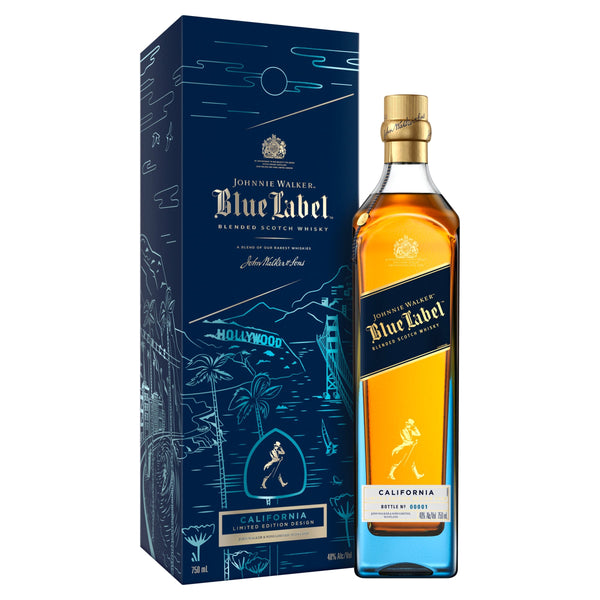 Johnnie Walker Blue Label California Limited Edition Design 2023 - Goro's Liquor