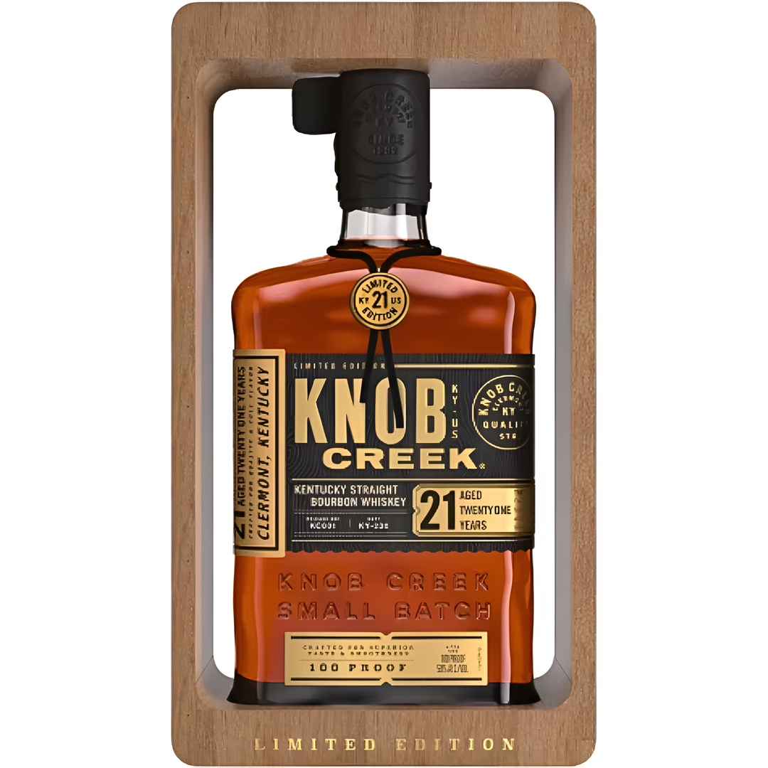 Knob Creek 21 Year Old Kentucky Straight Bourbon Whiskey Limited Edition