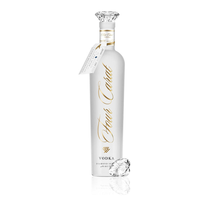 Four Carat Vodka Collectors Edition With Diamond Cut Closure - Goro's Liquor