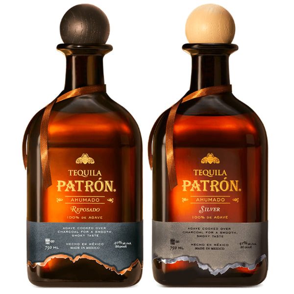 Patrón Ahumado Reposado & Silver Tequila Bundle - Goro's Liquor