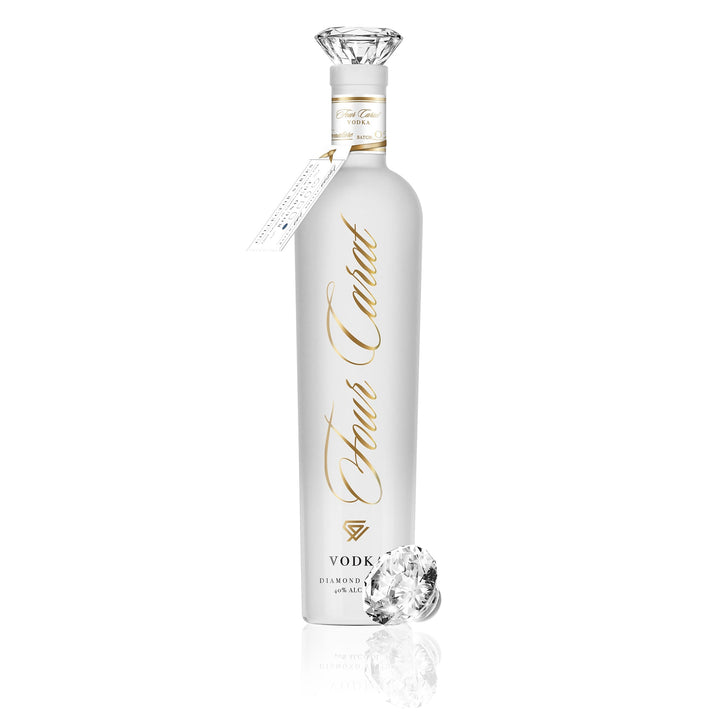 Four Carat Vodka Collectors Edition With Diamond Cut Closure - Goro's Liquor