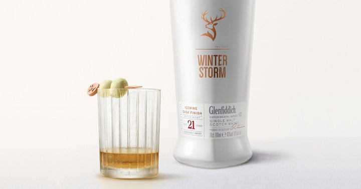 Buy Glenfiddich Winter Storm 21 Year Old Ice Wine Cask Single Malt online from the best online liquor store in the USA.