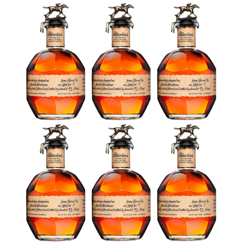 Blanton's Original Single Barrel Bourbon Whiskey 6 pack