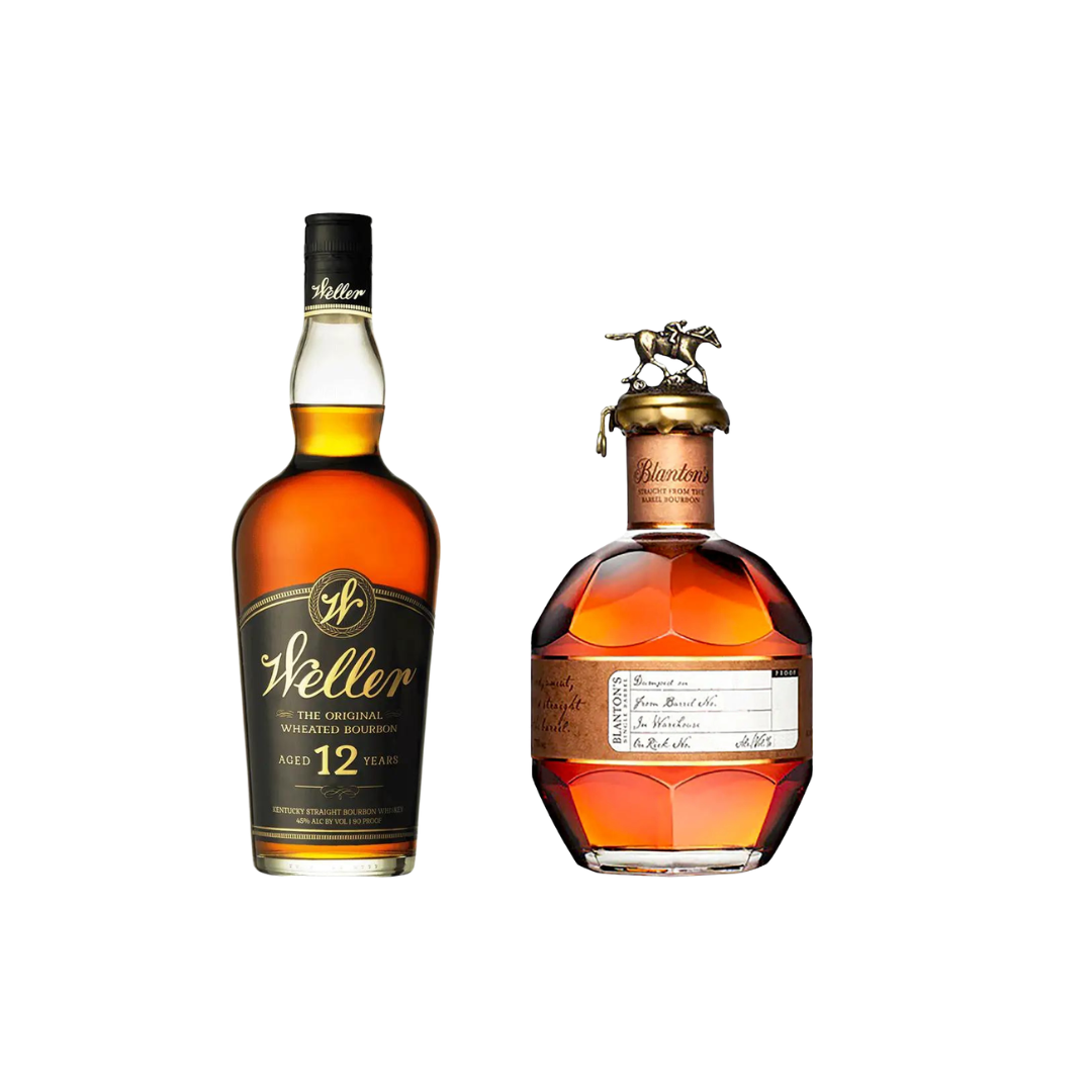Blanton’s Straight From The Barrel , Weller 12 Bundle