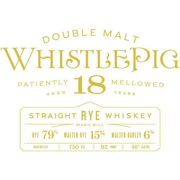 Buy WhistlePig 18 Year Old Double Malt online from the best online liquor store in the USA.