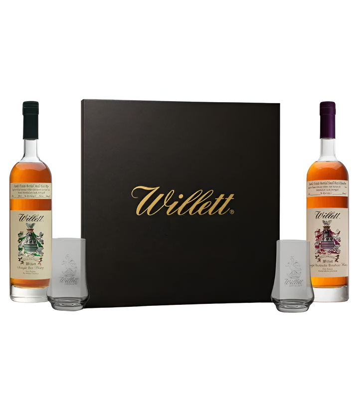 Willett Family Estate 2-Bottle Gift Set w/ Willett Glasses