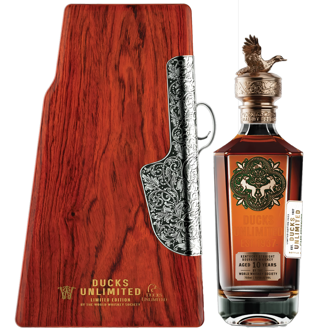 World Whiskey Society Ducks Unlimited Special Edition 10 Year Old Kentucky Bourbon