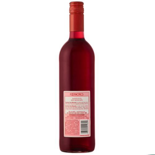 Barefoot Cellars | Red Moscato - Goro's Liquor