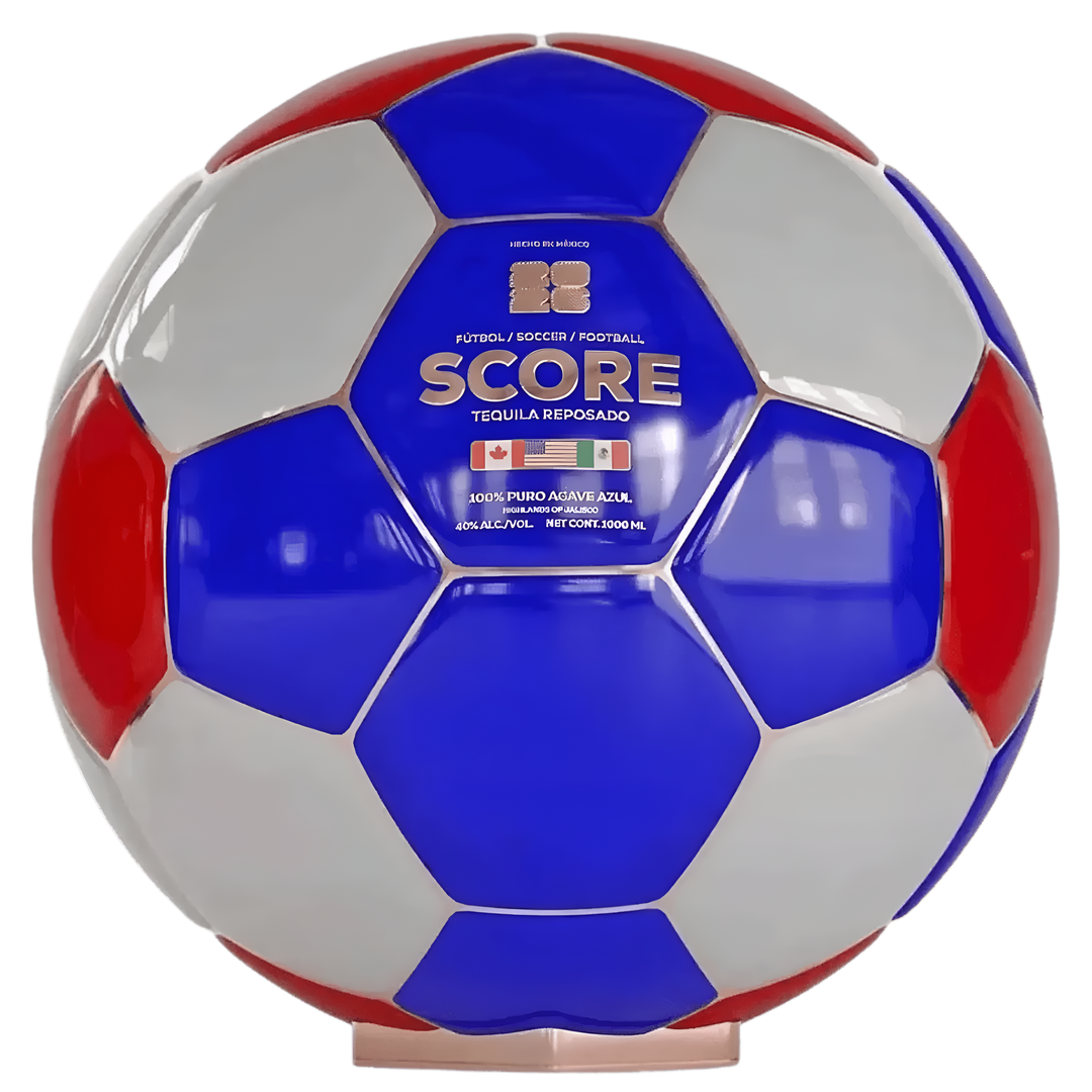 Score Tequila Reposado 2026 World Cup USA Limited Edition Soccer Ball Bottle