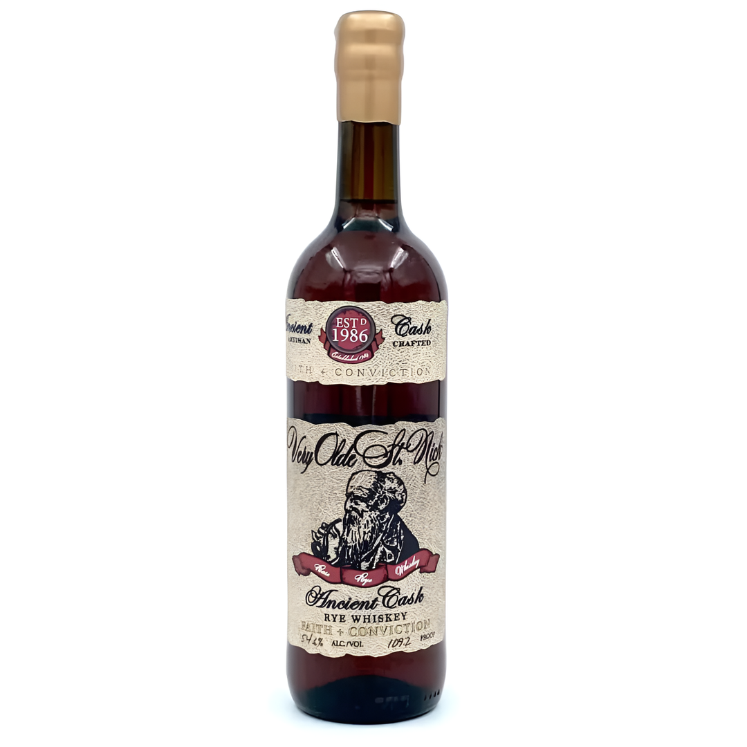 Very Olde St. Nick Faith & Conviction Ancient Cask Rye Whiskey 750ml