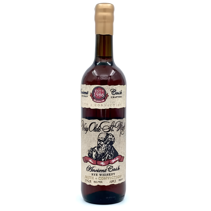 Very Olde St. Nick Faith & Conviction Ancient Cask Rye Whiskey 750ml