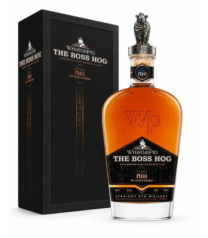 WhistlePig The Boss Hog XIII The Golden Pharaoh Straight Rye Whiskey